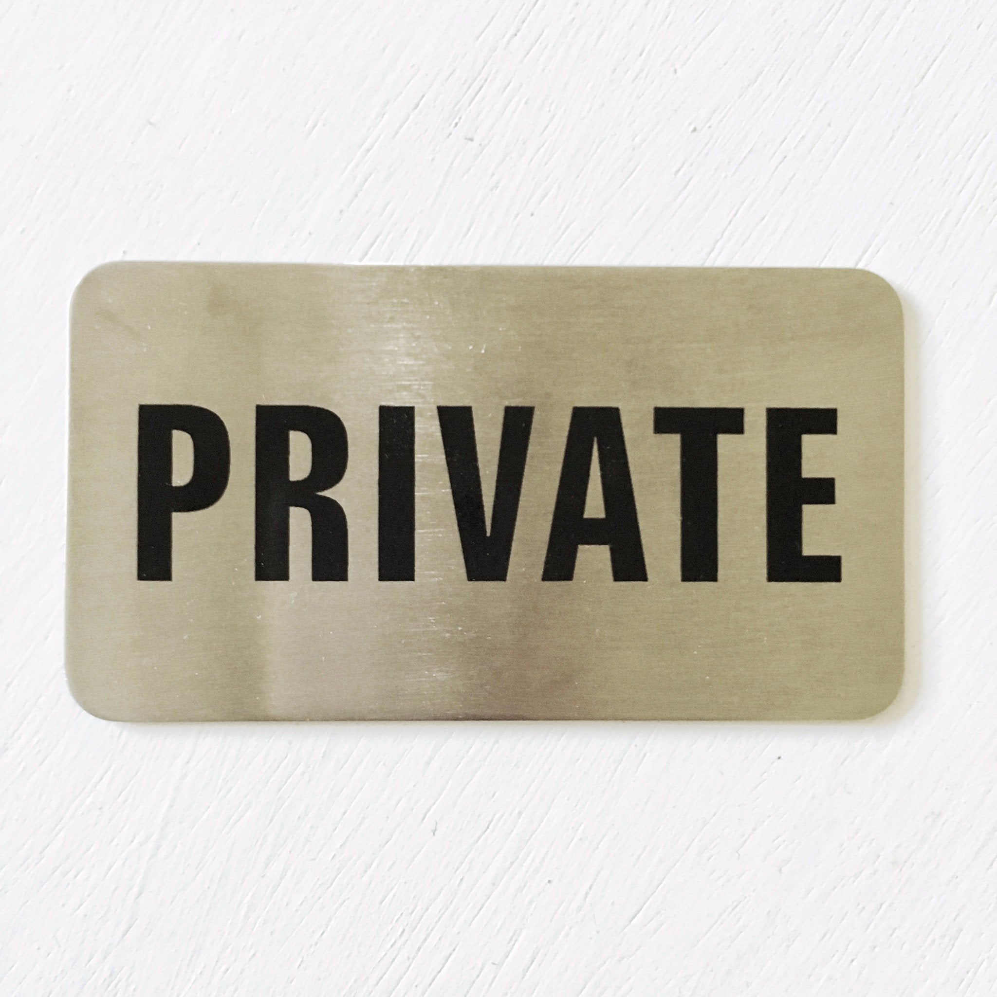 Private Sign | National Hotel Supplies