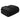 Plush Microfibre Black Blanket - Large Single