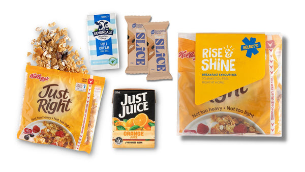 Rise & Shine B'fast Packs - Kellogg's+Juice