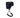 Wall Mounted Hair Dryer in Black 1200W