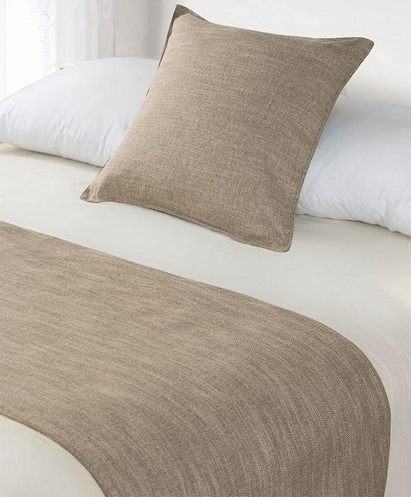 Perker Bed Runners & Cushions - Sand