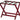 Oak Wood Luggage Racks x 2