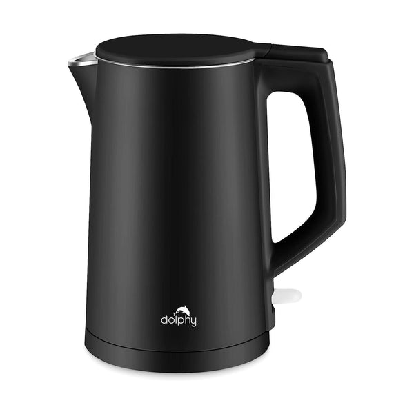 Dolphy 1L Black Stainless Steel Kettle