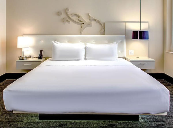 Actil 100% Cotton Linen King Bed Flat Sheet