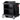 Doorless Black Housekeeping Cart