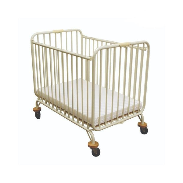 Strong Metal Fold-Up Baby Cot