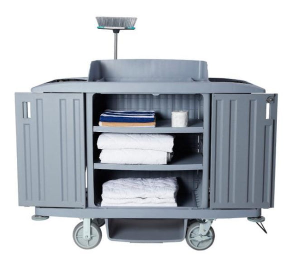 Hard Front Housekeeping Trolley
