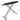Folding Ironing Board - Black