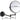 5X & 1X Wall Mount Magnifying Mirror – Matte Black