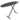 JVD Ironing Board Prestige, 10mm Single-Sided Cover, Black x 2