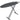 JVD Ironing Board Prestige, 18mm Double-Sided Cover, Black x 2