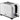 JVD 2-Slice Toaster Sahara, Stainless Steel (x6)