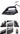 Nero 450 Steam/Dry Iron, Non-Stick Auto-Off (Carton of 6)