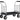 Black & Silver Luggage Trolley Cart
