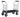 Black & Silver Luggage Trolley Cart