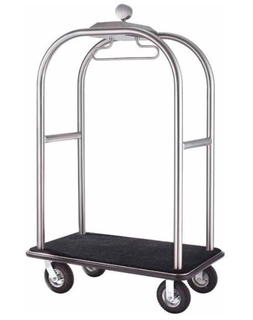 STANDARD Birdcage Stainless Steel Luggage Cart