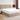 Dolphy Linen 250TC percale white fitted sheet with deep pocket on a mattress