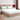 Dolphy Linen 250TC percale white fitted sheet set with two pillowcases