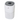 Desktop air purifier in white with HEPA filter, compact 75W unit