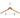 Anti-theft wooden clothes hanger in natural finish with security ring