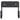 Wall mounted ironing board hanger in black PBT plastic