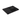 Black Melamine Hospitality Tray