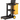 Commercial janitorial cleaning cart in black with shelves, tool holders and collection bag