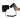 CLASSIC wall mounted hair dryer in black with integrated shaver socket