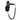 Professional hair dryer in black, 1800W with AC motor