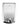 Stainless steel soap dispenser, compact 500ml wall-mounted satin finish body