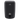 Stainless steel liquid soap dispenser in black, 1 litre wall mounted