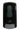 Manual soap and sanitiser spray dispenser in black, 1 litre wall-mounted unit