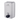 Corrosion resistant vertical stainless steel soap dispenser, 1200ml satin finish wall unit