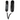 Bathroom telephone in black, wall or desk mountable