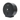 Stainless steel jumbo toilet roll dispenser in matte black, lockable wall unit