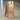 Stainless steel wet floor sign in titan gold, free-standing A-frame