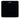 Square digital bathroom scale in black with LED display