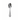 Augusta 18/0 stainless steel moca spoon 120mm close up