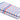 Dolphy Linen blue and red check cotton tea towels, folded