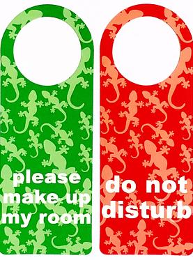 Do Not Disturb/Make Up My Room