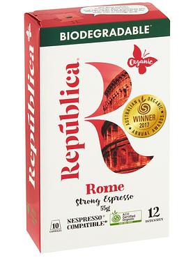 Republica Biodegradable Coffee Pods - Rome