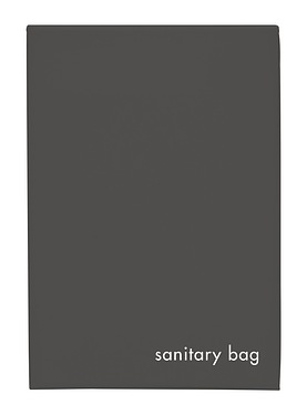 Charcoal Sanitary Bag