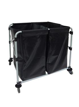 Collapsible Laundry Cart with vinyl bags