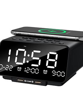 Bluetooth LED Radio Alarm Clock